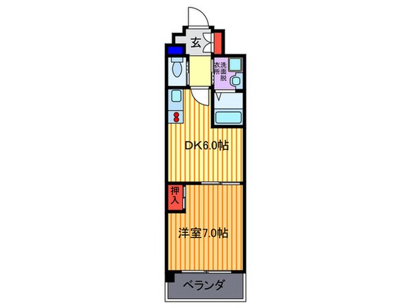 レジディア京都壬生の物件間取画像